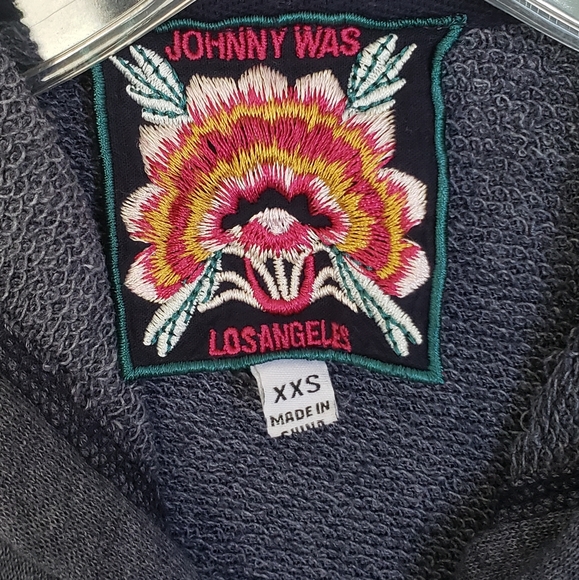 Johnny Was Hoodie XS - Picture 4 of 11